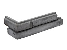 STEGU® Sádrový ROHOVÝ obklad METRO 2 - GREY